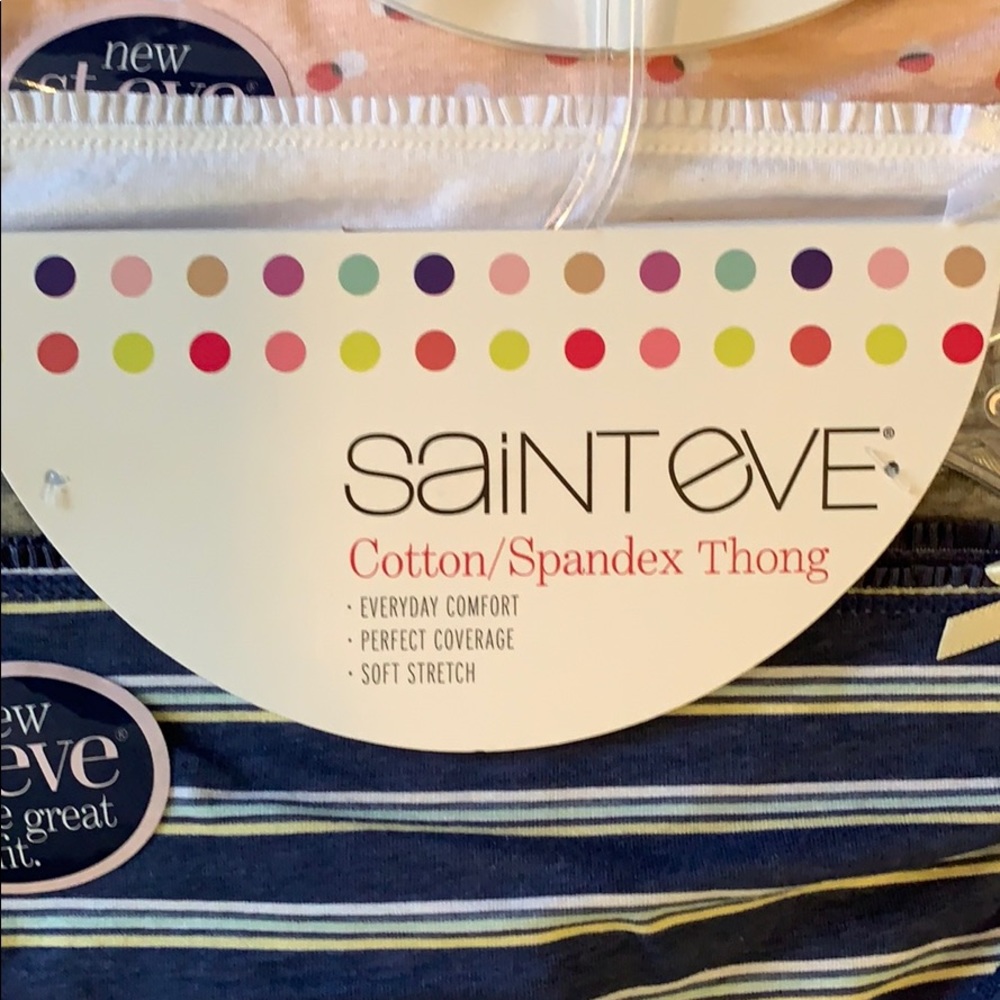 NWT Saint Eve Thongs Size Large - Picture 2 of 4